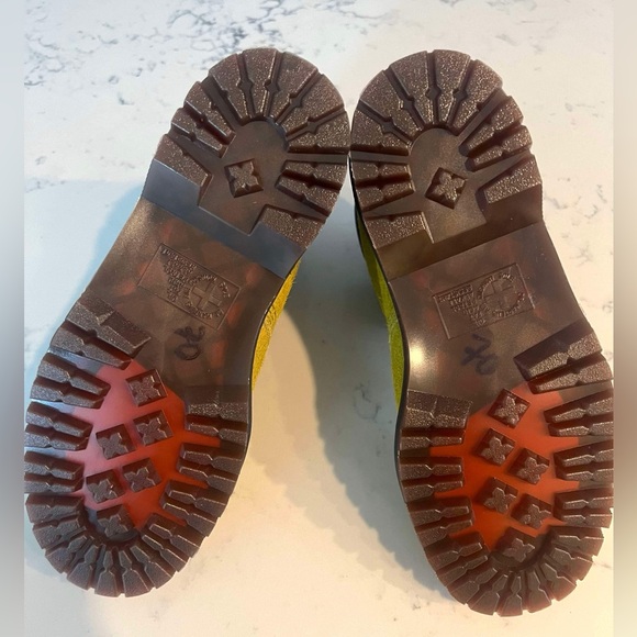 Dr.Martens Unisex 939 Ben Suede In Moss Green Padded Collar Lace Up  Boots New - Picture 8 of 15